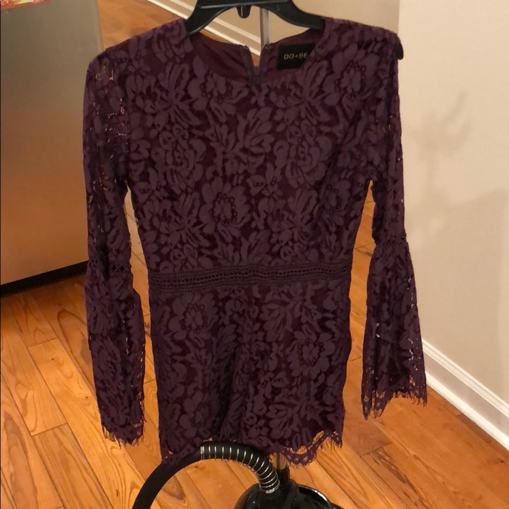 Long sleeved romper